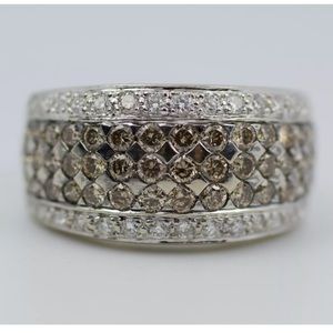 Le Vian 14k white gold chocolate diamond ring